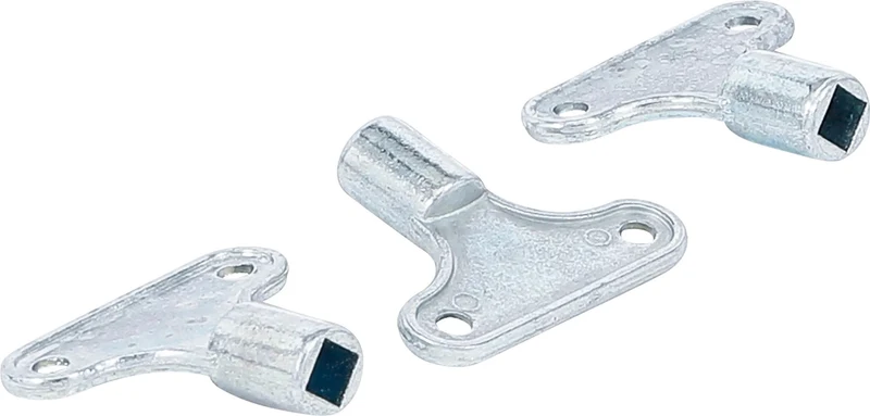 BGS DIY Satz 50505 Heizkörper Entlüftungsschlüssel 3 teilig