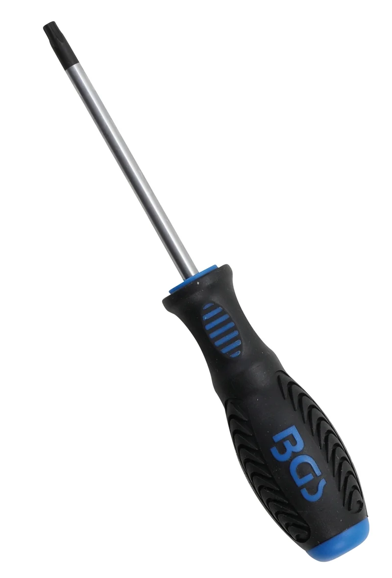 BGS 7849-T30 Schraubendreher Abtrieb T-Profil (für Torx) mit Bohrung Klingenlänge 100mm