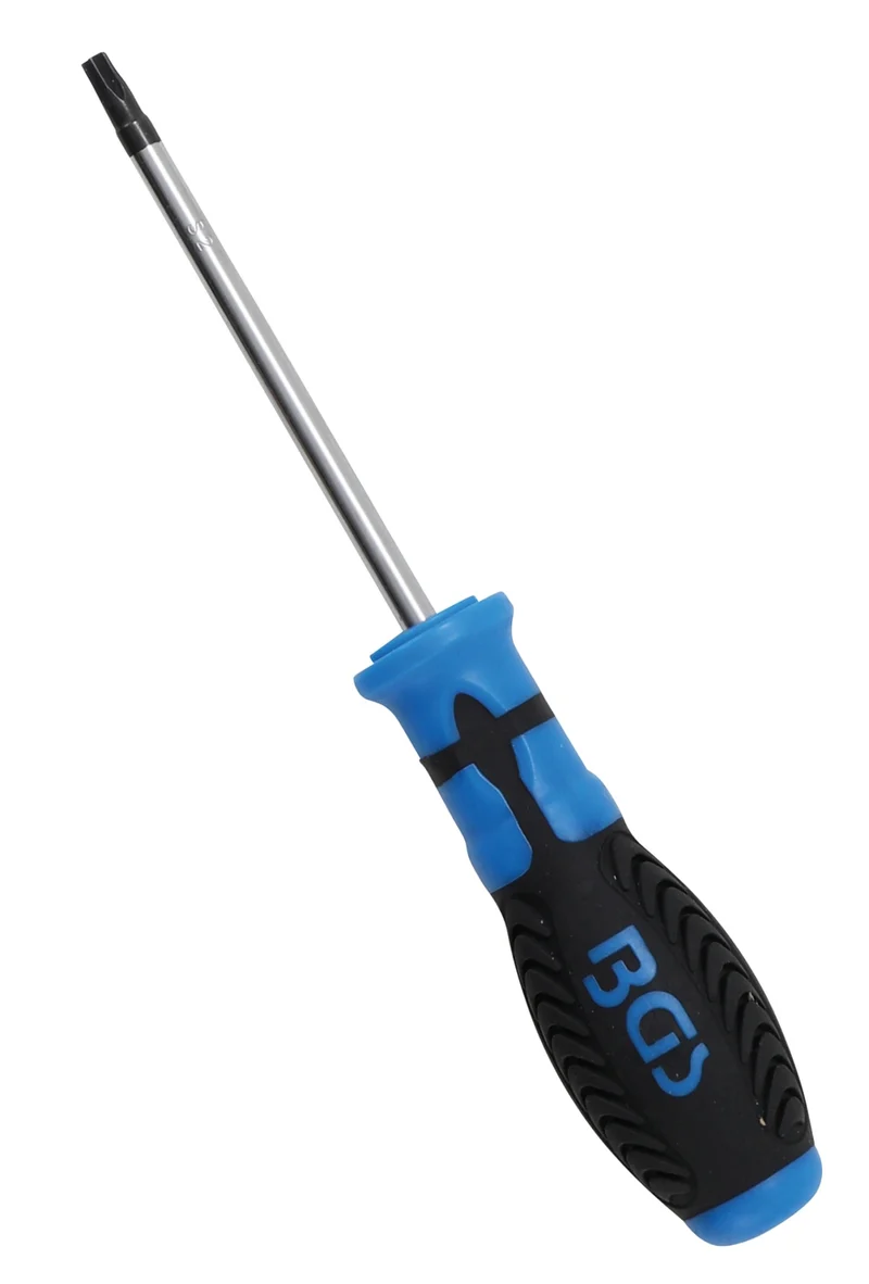 BGS 7849-T27 Schraubendreher Abtrieb T-Profil (für Torx) mit Bohrung Klingenlänge 100mm