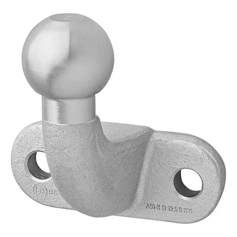 ProPlus 341212 Anhängerkupplung silber rechtwinklig max. 3,5t D-Wert 17,2kN