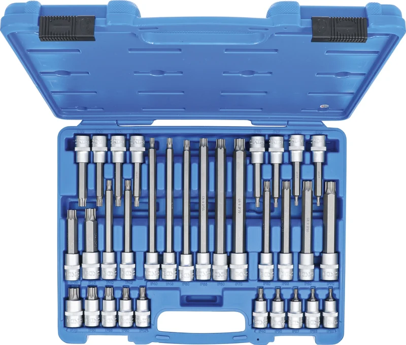 BGS 5190 Satz Biteinsätze TP-Profil (für Torx Plus) TP20 - TP70 Antrieb 12,5mm (1/2")