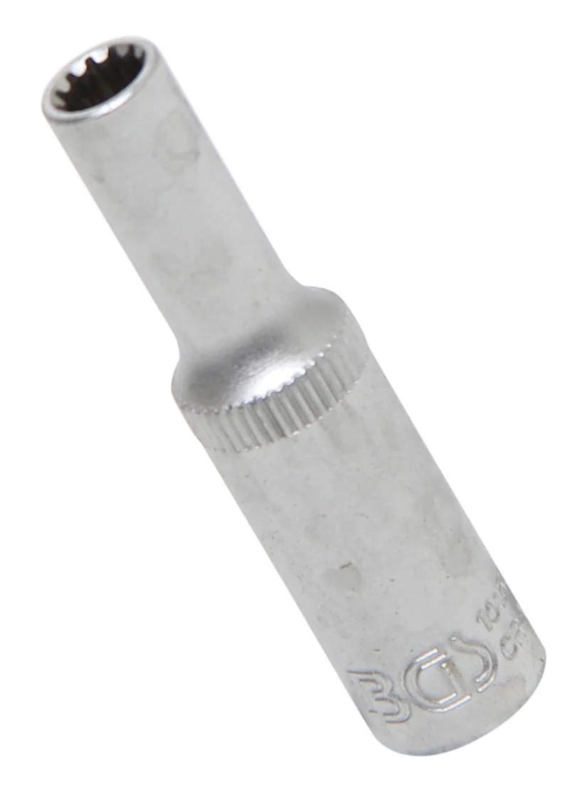 BGS 10155 Nuss / Stecknuss / Steckschlüsseleinsatz Gear Lock tief SW 5mm Antrieb 6,3mm (1/4")
