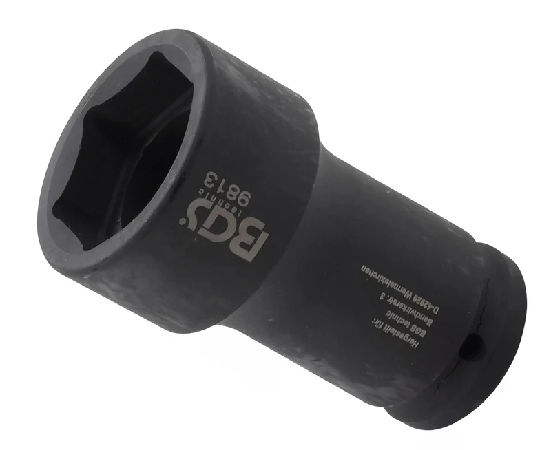 BGS 9813 Impact Nuss 41mm lang/tief Antrieb 20mm (3/4") für Schlagschrauber speziell FUSO / Mitsubishi