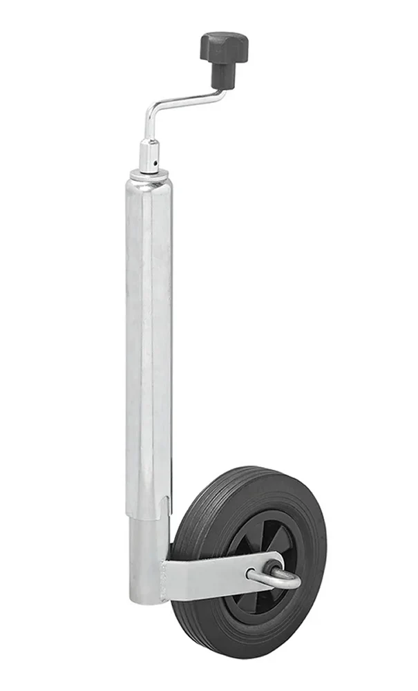 ProPlus 341501V01 Stützrad 48mm Kunststofffelge mit Vollgummireifen 200x 50mm Bremsfunktion