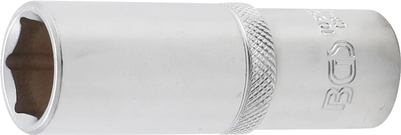 BGS 10558 Nuss / Stecknuss / Steckschlüsseleinsatz lang/tief 18mm Antrieb 12,5mm (1/2") matt