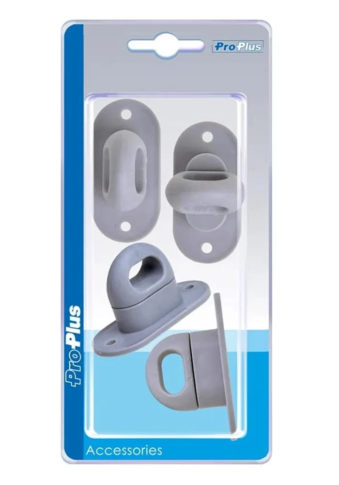 ProPlus 342160S Drehverschluß Kunststoff für Ovalöse 4 Stück im Blister