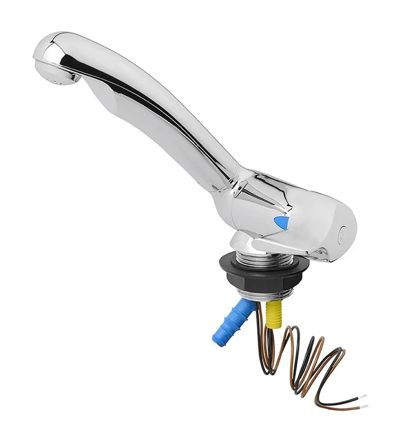 ProPlus 151212V01S Kalt Wasserhahn Keramik Style 12V Ø33mm Chrom