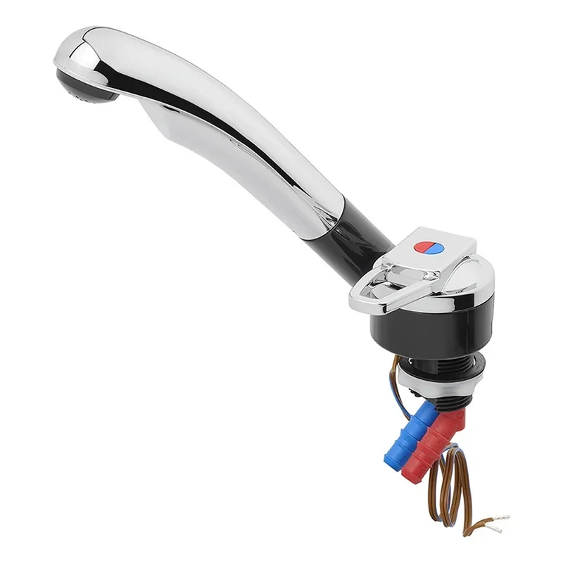 ProPlus 151214V07S Mischbatterie Deluxe Keramikkartusche Ø27mm Chrom/Schwarz