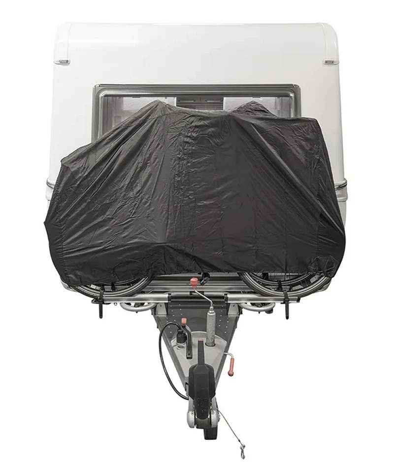 ProPlus 330289 Fahrradschutzhülle für 2 Fahrräder für die Deichselmontage