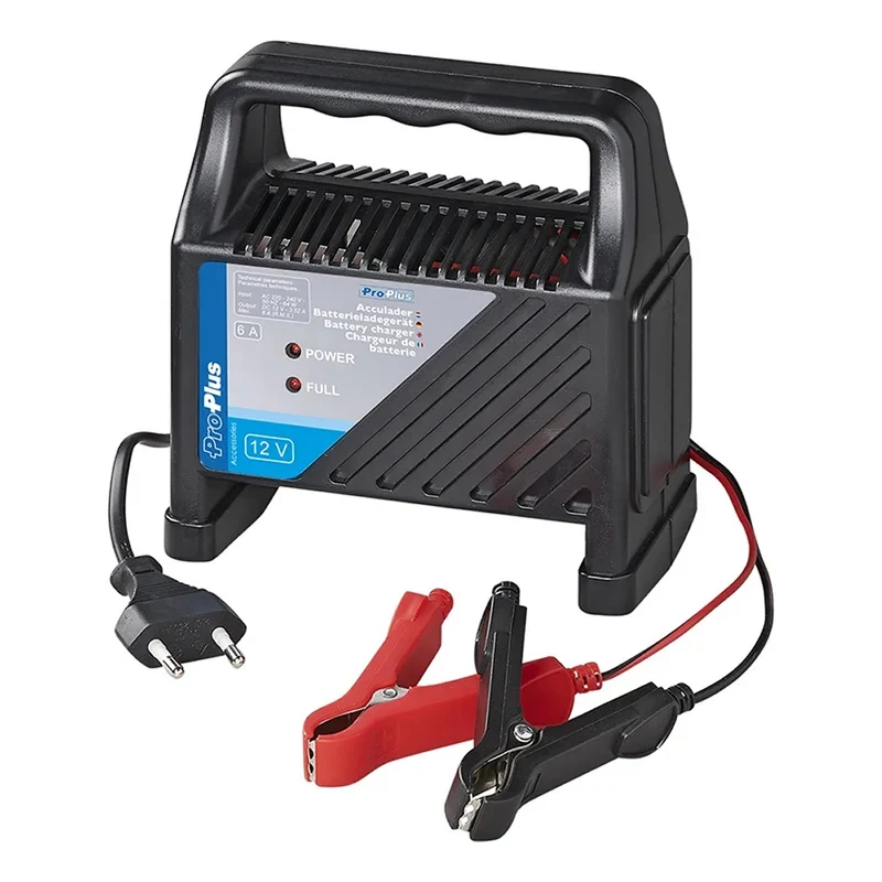 ProPlus 550069 Batterieladegerät 6 Ampere für 12 Volt Bleiakkus Bleisäurebatterien