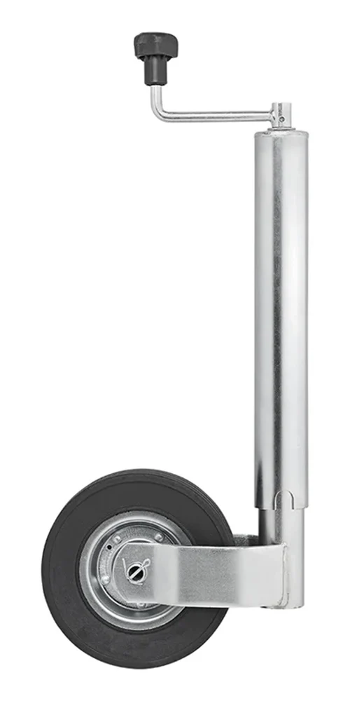ProPlus 341512 Stützrad 60mm Metallfelge mit Vollgummireifen 220x65mm