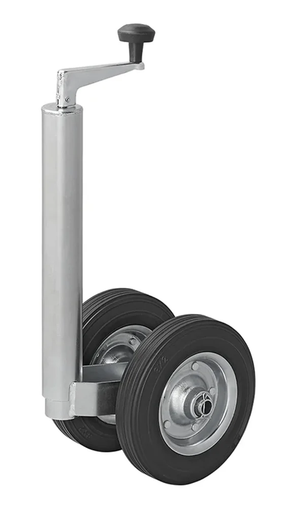 ProPlus 341508V01 Stützrad 48mm mit Vollgummireifen aus Naturkautschuk 200x50mm