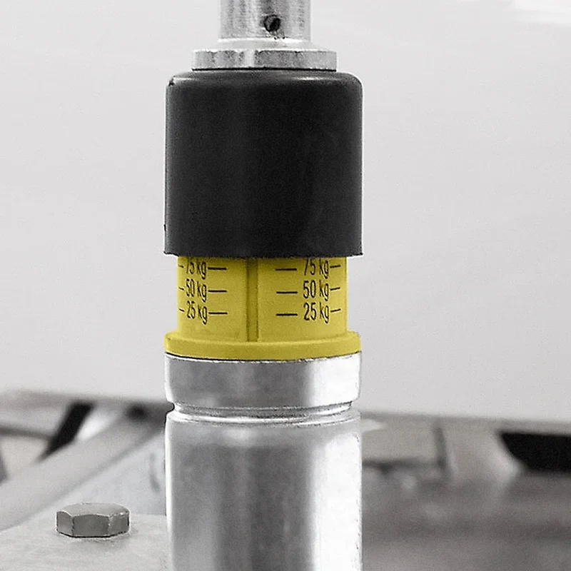 ProPlus 341510 Stützrad 48mm mit Stützlastanzeige 220x65mm Waage