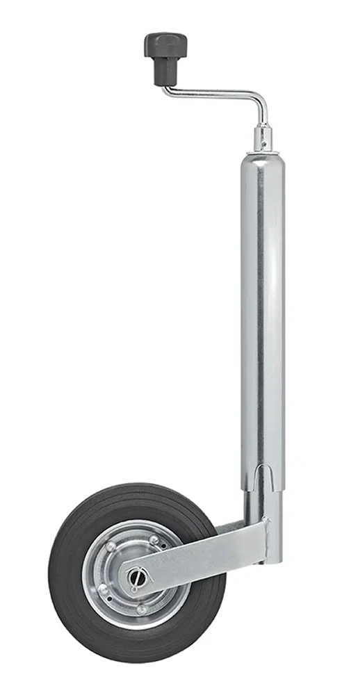 ProPlus 341501 Stützrad 48mm Metallfelge mit Vollgummireifen 200x50mm