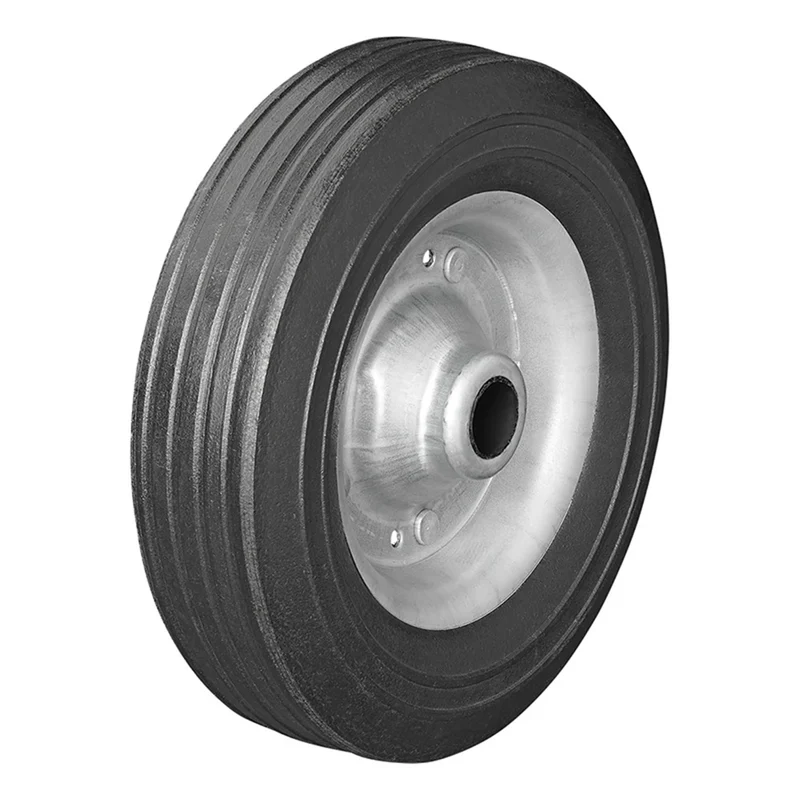 ProPlus 341541 Ersatzrad für Stützrad Metallfelge mit Vollgummireifen 200x60mm