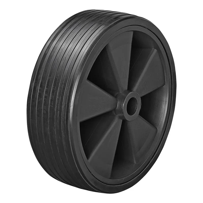 ProPlus 341549 Ersatzrad für Stützrad Kunststofffelge mit Vollgummireifen 220x70mm