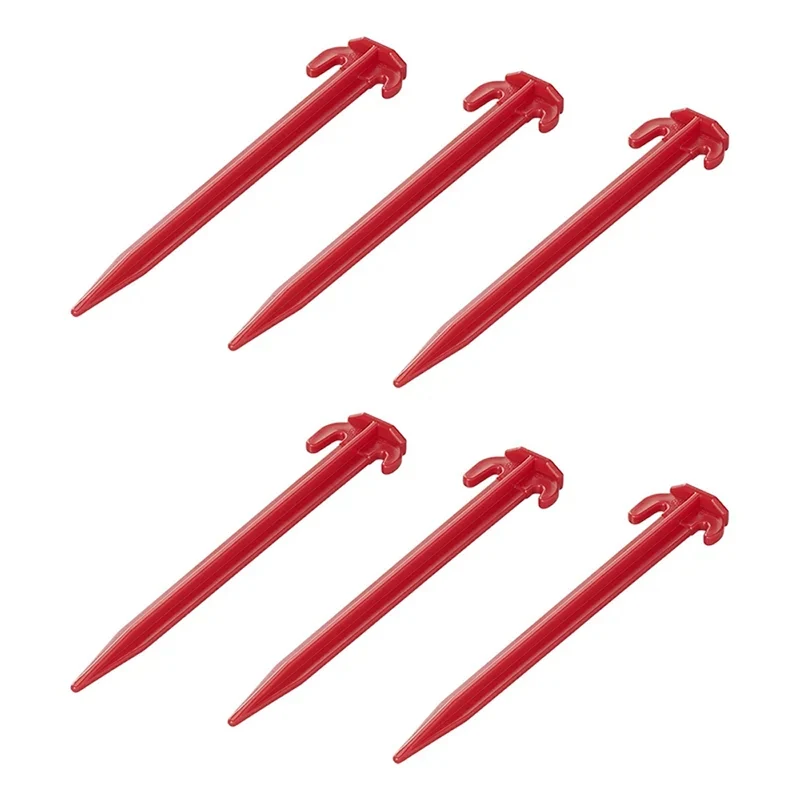 ProPlus 364824 Satz Zeltheringe 19cm Kunststoff 6 teilig Zelt Zubehör