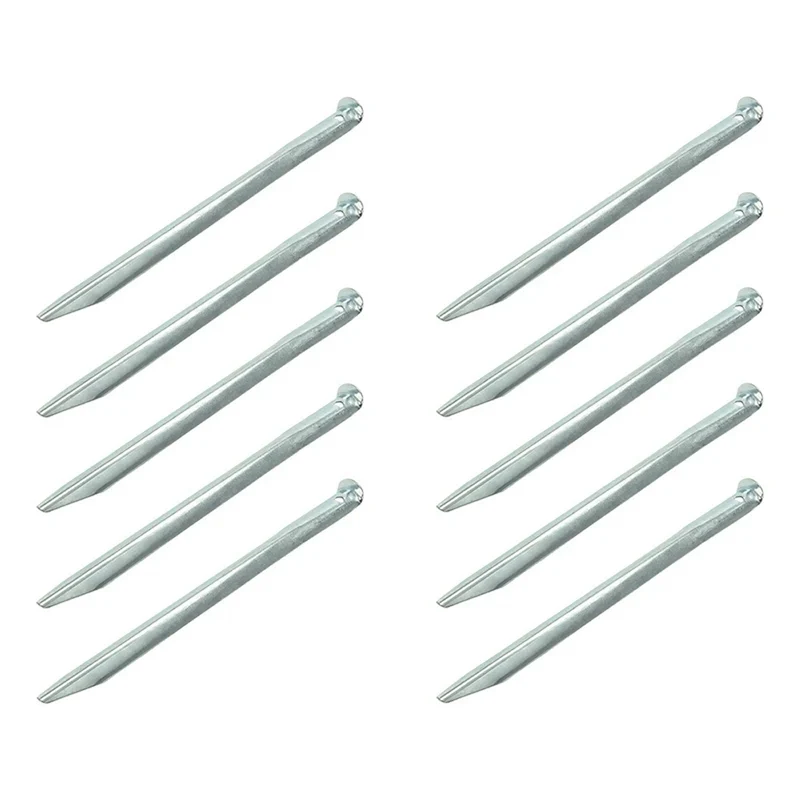 ProPlus 364646S Zelthering 30cm Metall halbrund 10 Stück Zelt Zubehör