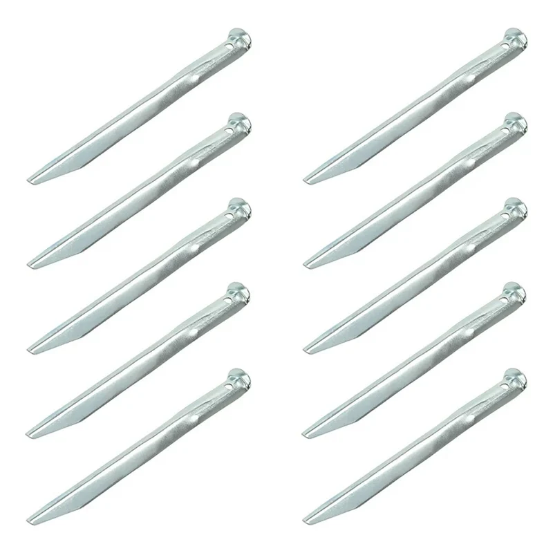 ProPlus 364645S Zelthering 22cm Metall halbrund 10 Stück Zelt Zubehör