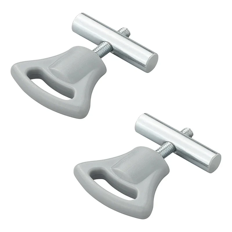 ProPlus 364258 2 Stück Endstopper mit Plastikkopf für Kederschiene Ø8-10mm