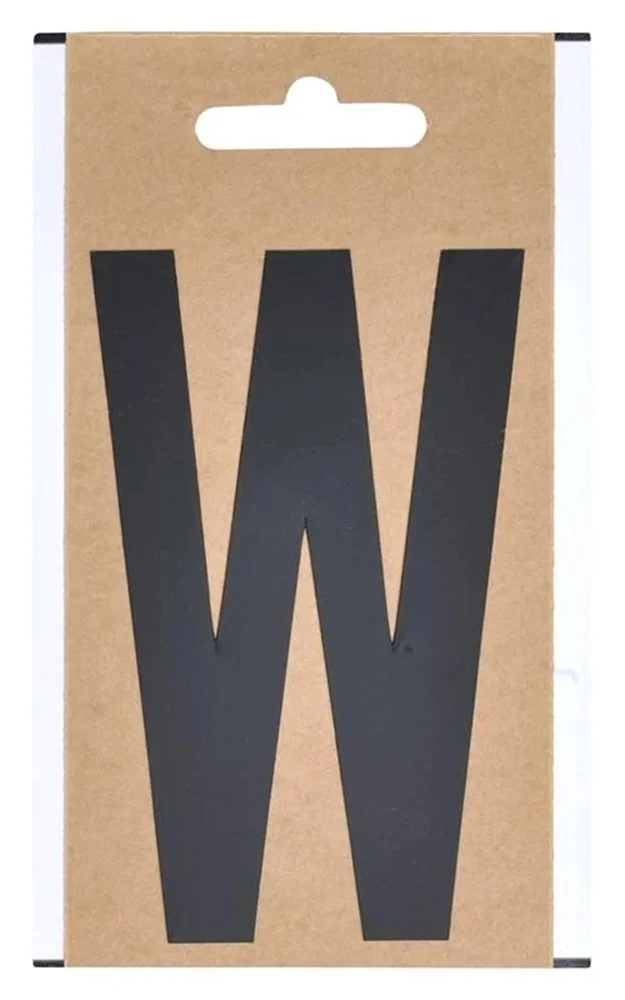 ProPlus SF_971022 Folienzeichen "W" 10cm Foliensymbol Folienbild