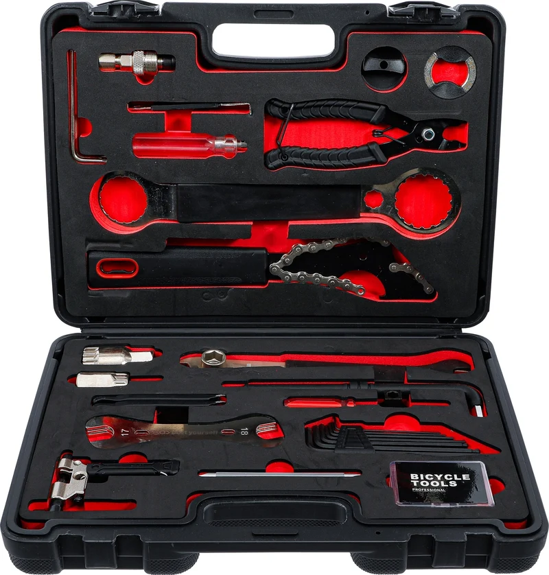 BGS DIY 90100 Satz Reparaturwerkzeug für Fahrrad 32 teilig