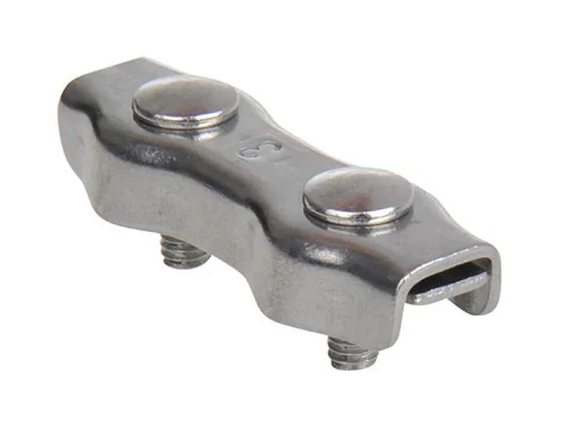 ProPlus SF_522003N Duplex Seilklemme 3mm A4 RVS AISI 316 Duplexklemme