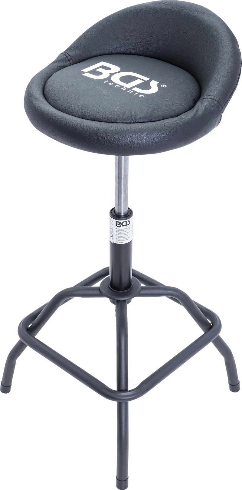 BGS 70144 Werkstatt Stuhl Werkstattstuhl höhenverstellbar 630-770mm