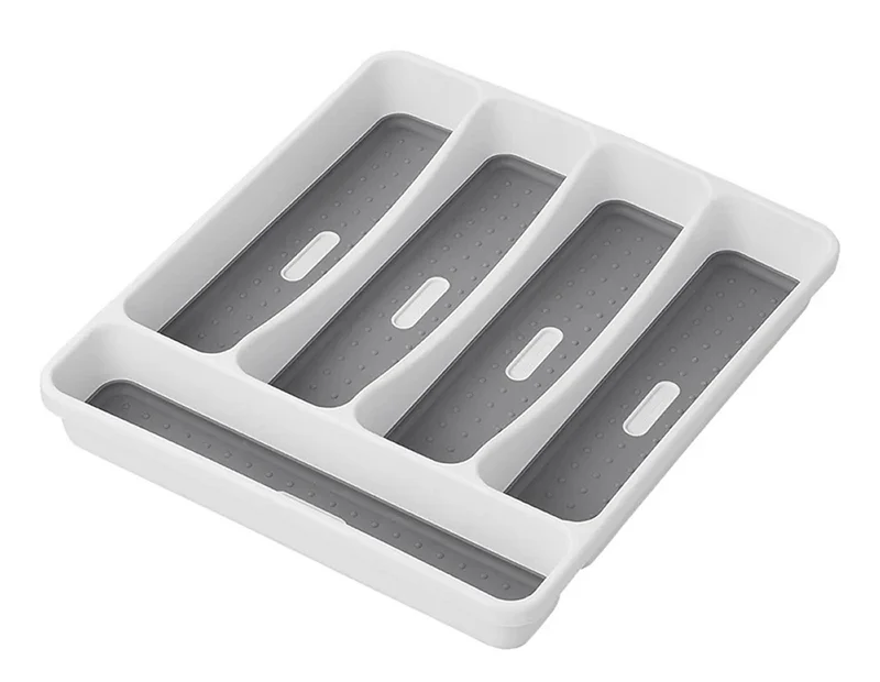 ProPlus 761470V01 Besteckkasten 5 Fächer 32,5 x 28,5 x 4,5cm Camping