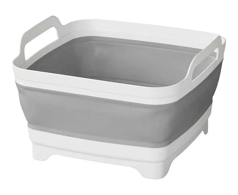 ProPlus 370302 Spülschüssel mit verschließbarem Bodenablauf faltbar Camping