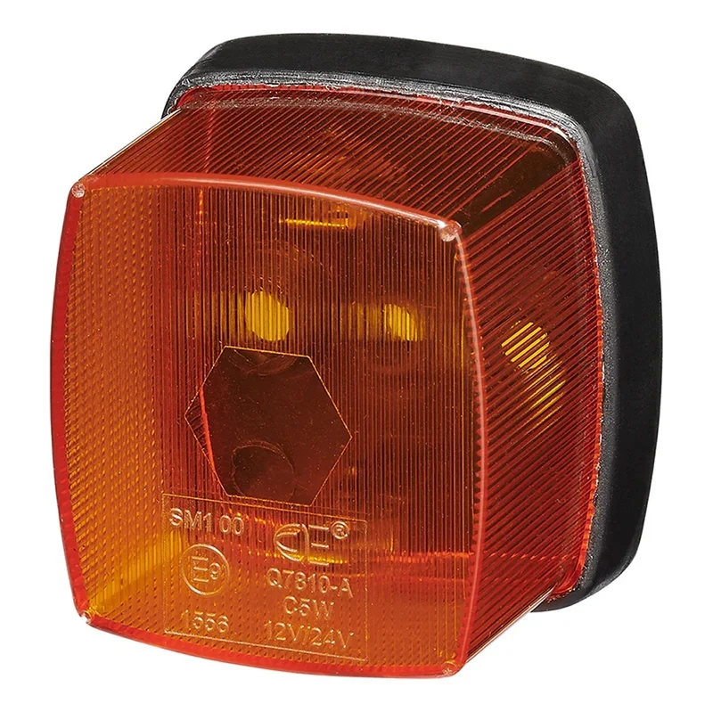 ProPlus 343704PM Seitenmarkierungsleuchte orange 65x60mm für Anhänger Wohnwagen Wohnmobil