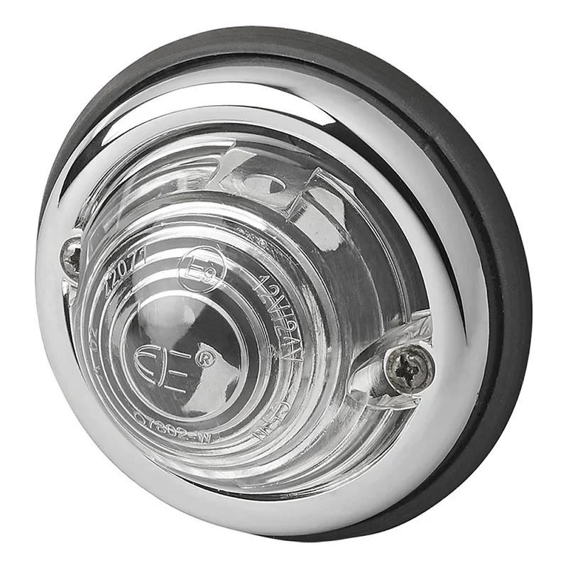 ProPlus 343705PM Positionsleuchte weiß Ø70mm für Anhänger Wohnwagen Wohnmobil
