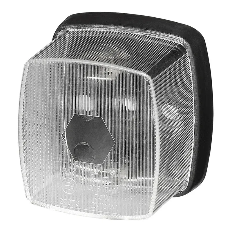 ProPlus 343701PM Positionsleuchte weiß 65x60mm für Anhänger Wohnwagen Wohnmobil