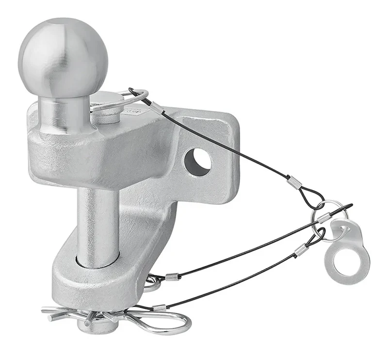 ProPlus 341216V02 Anhängerkupplung silber zweifach Ausführung max. 3,5t D-Wert 21kN