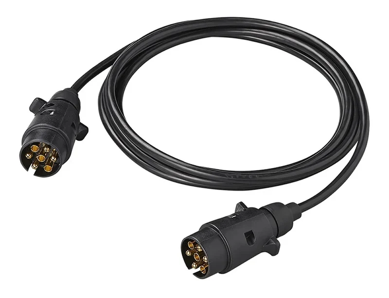 ProPlus 343540V01 Verlängerungskabel Anhänger 3 Meter aus PVC 2 Stecker 7 polig