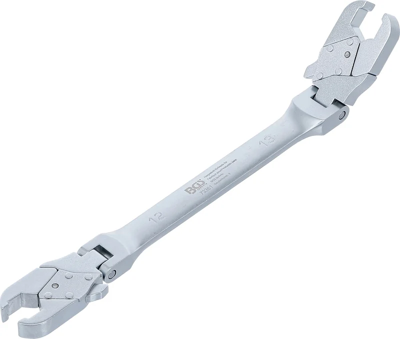 BGS 73361 Bremsleitungsschlüssel mit Ratschenfunktion SW 12x13mm Länge 145mm