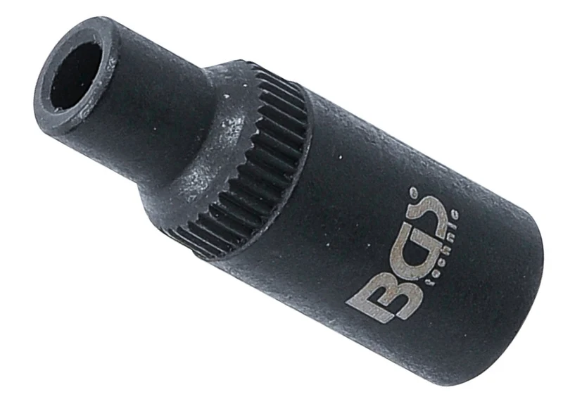 BGS 72101 Aufnahme Steckschlüssel Einsatz für Gewindebohrer 3,4mm Antrieb 6,3mm (1/4")