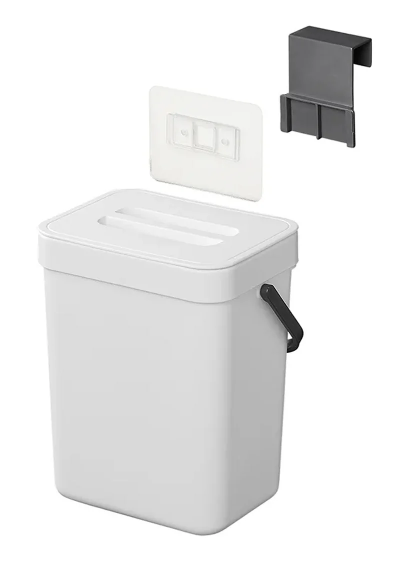 ProPlus 370404 Abfalleimer 3 Liter mit Deckel für Wohnwagen Wohnmobil Mülleimer
