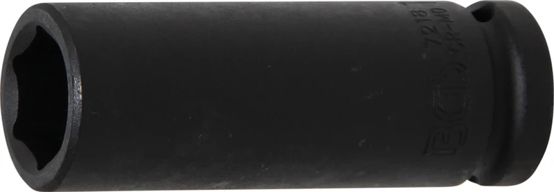 BGS 7218 Impact Nuss 18mm lang/tief Antrieb 12,5mm (1/2") für Schlagschrauber