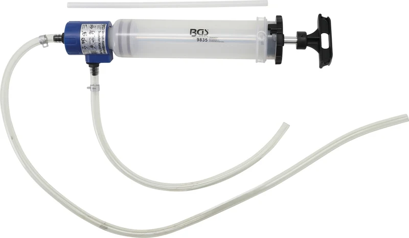 BGS 9835 Umfüll Handpumpe 550ml mit 2 Anschlüßen Umfüllpumpe