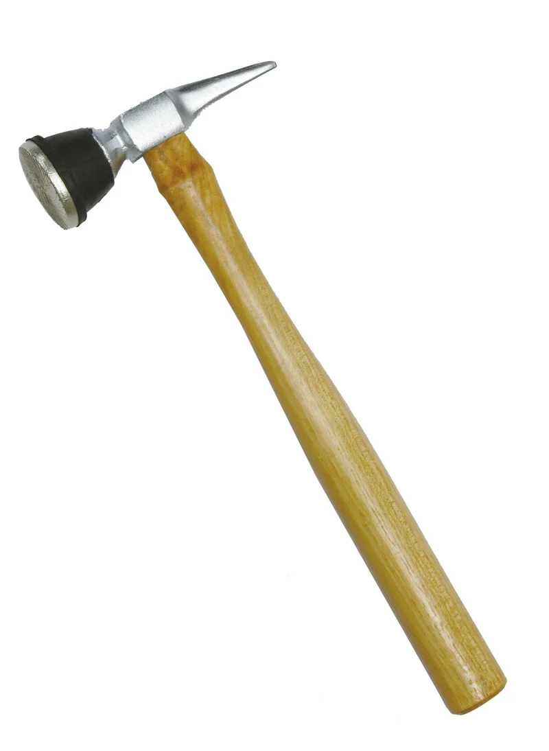 BGS 1675 Ausbeulhammer Riffelhammer Ø 38mm Hickorystiel Kopfgewicht 225g