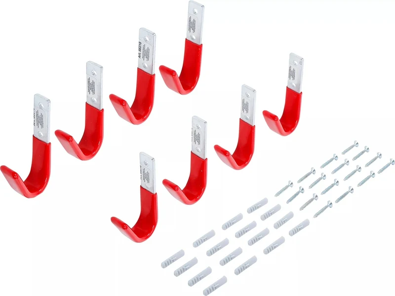 BGS DIY 88318 Wandhaken Universalhaken 8 teilig