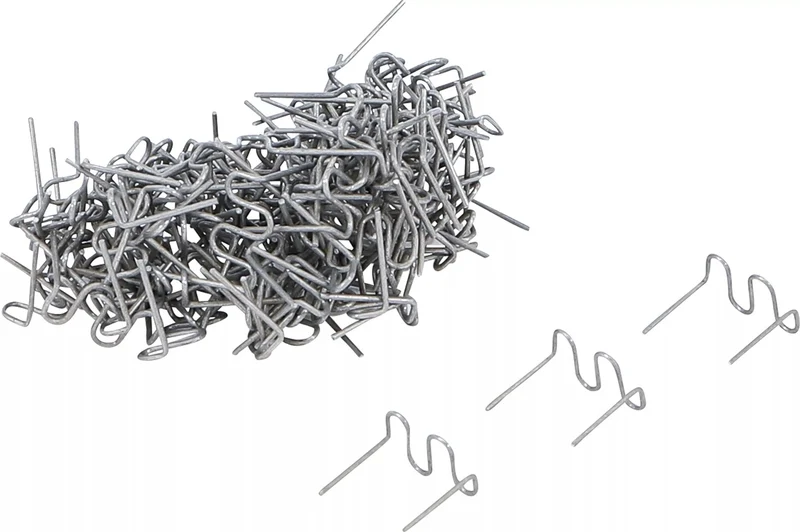 BGS 73353 Satz Reparaturklammern Wellenform 0,8mm 100 teilig