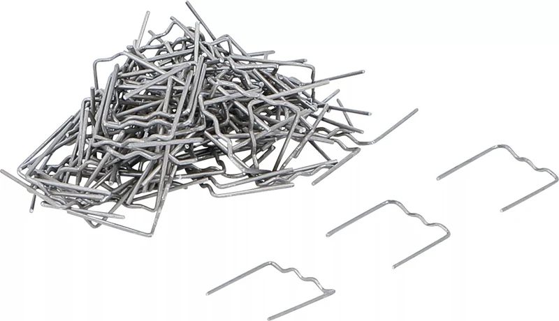 BGS 73351 Satz Reparaturklammern flach 0,8mm 100 teilig