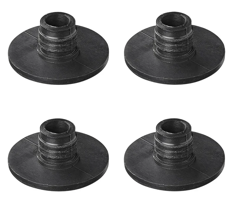 ProPlus 360825 4Stück Stützplatten Kunststofffüße für Trittstufe 360828V01 / 360829V01