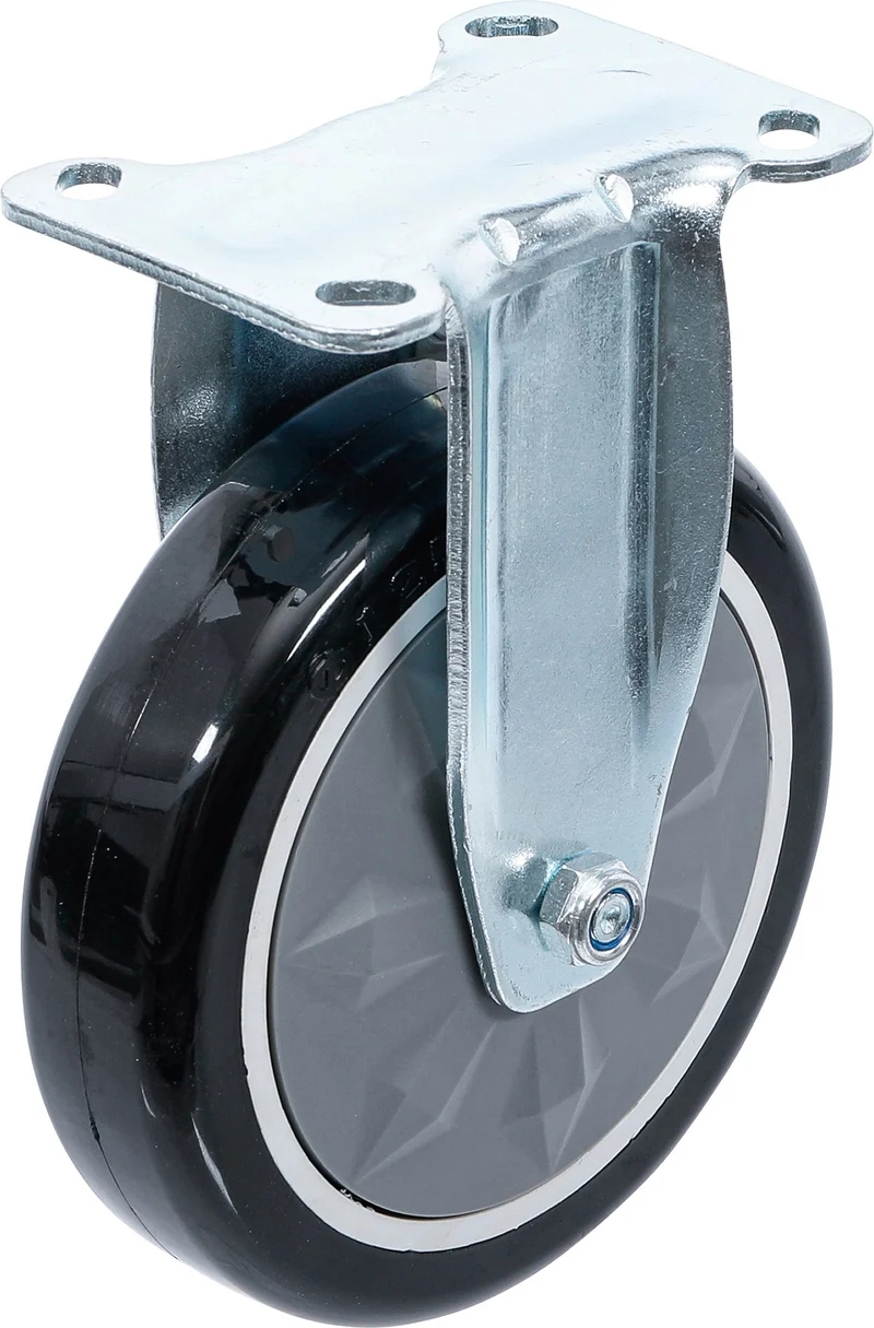 BGS 4235-3 Bockrolle mit Montageplatte für Art. 4235 6070