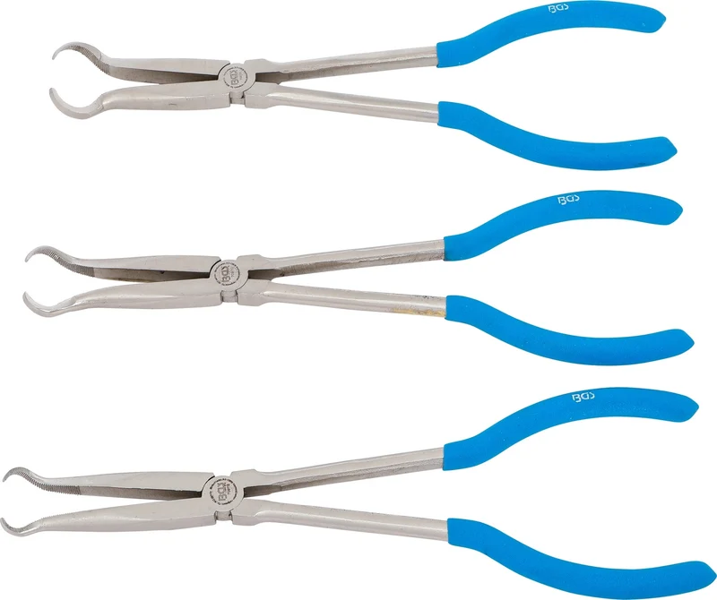 BGS 70970 Satz Zündkerzenstecker Zange mit Ringspitze Länge 280mm 3 teilig