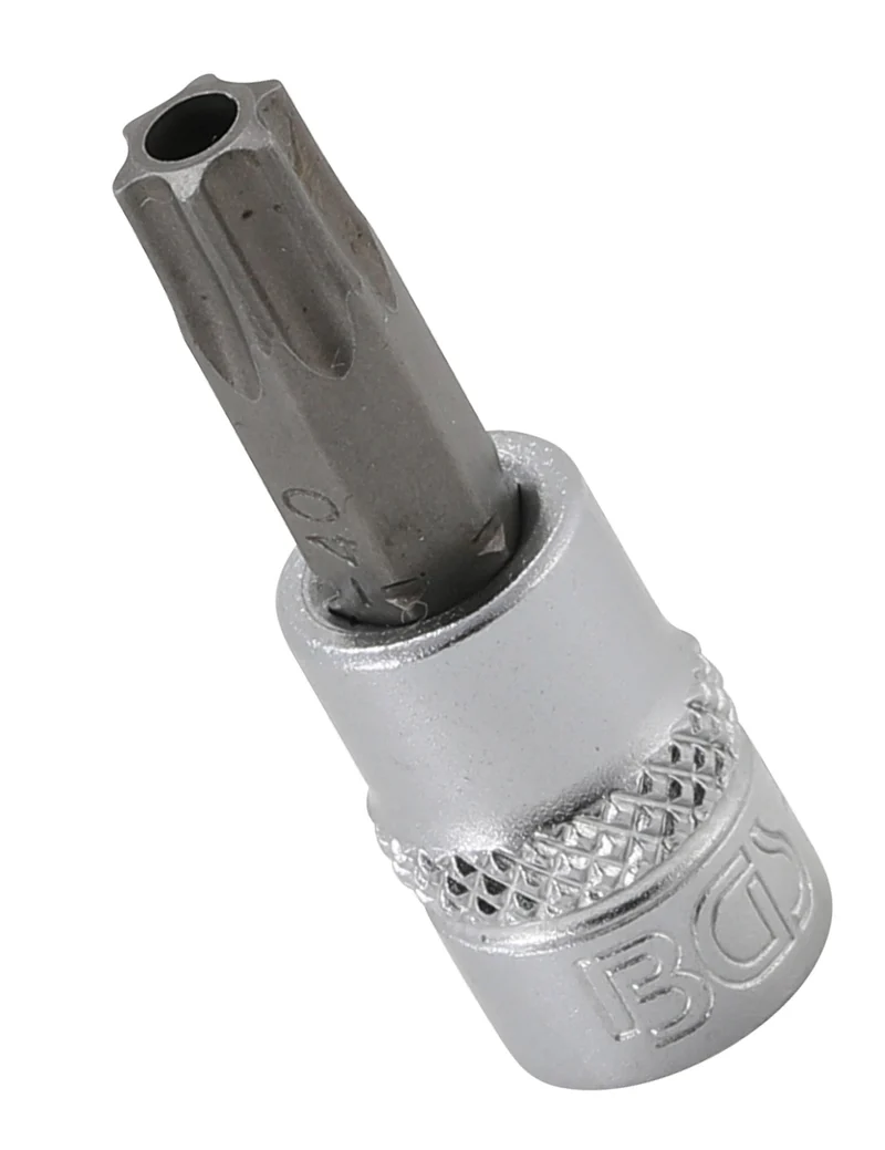 BGS 2363 Biteinsatz T-Profil (für Torx) mit Bohrung T40 Länge 38mm Antrieb 6,3mm (1/4")
