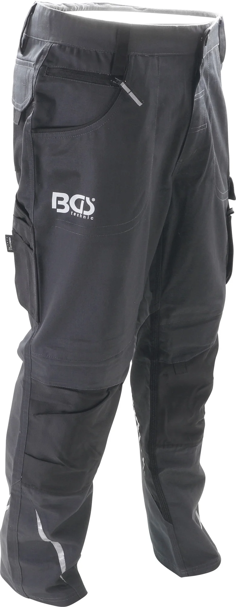 BGS 90067 Arbeitshose lang Knieschoner Reflektoren Größe 58 BGS Logo