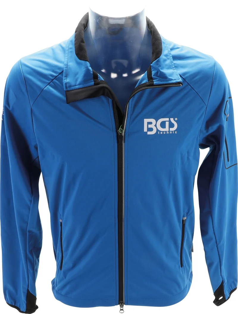 BGS 90056 Softshelljacke atmungsaktiv wasserdicht Größe XXL mit BGS Logo